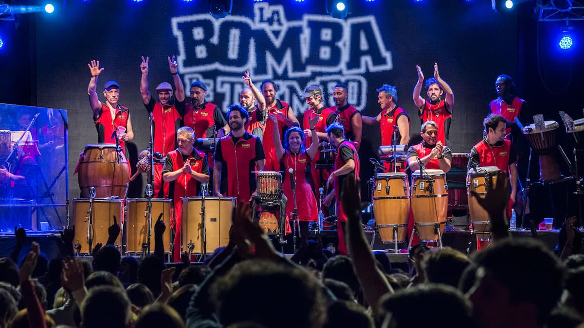 La Bomba de Tiempo Percussion show