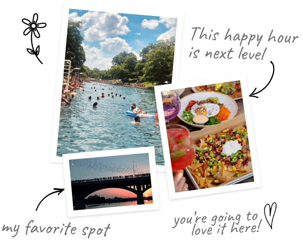 Austin skyline collage